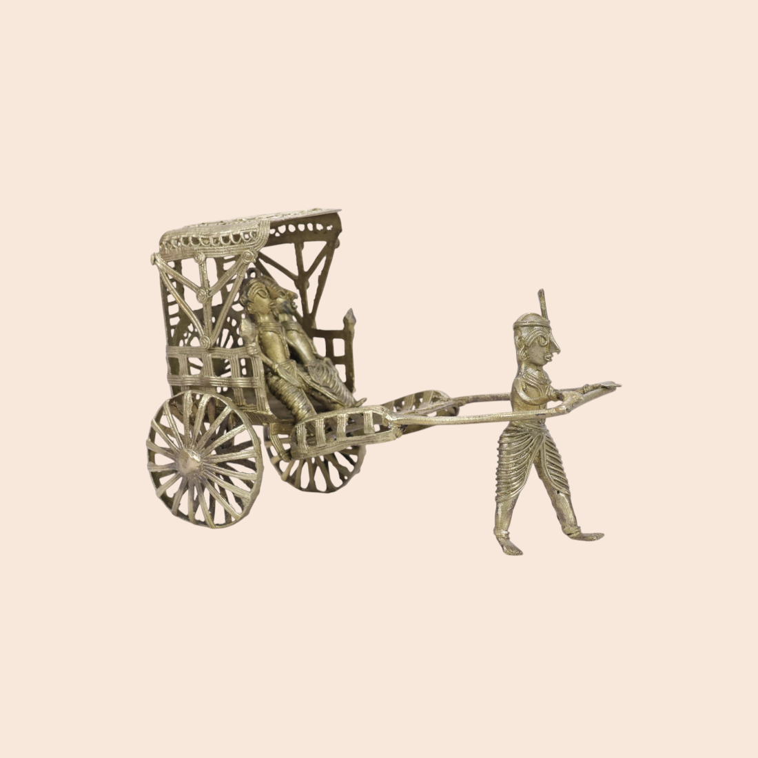 Hand Rickshaw - Handcrafted Indian Art (View 3) | Art Angan