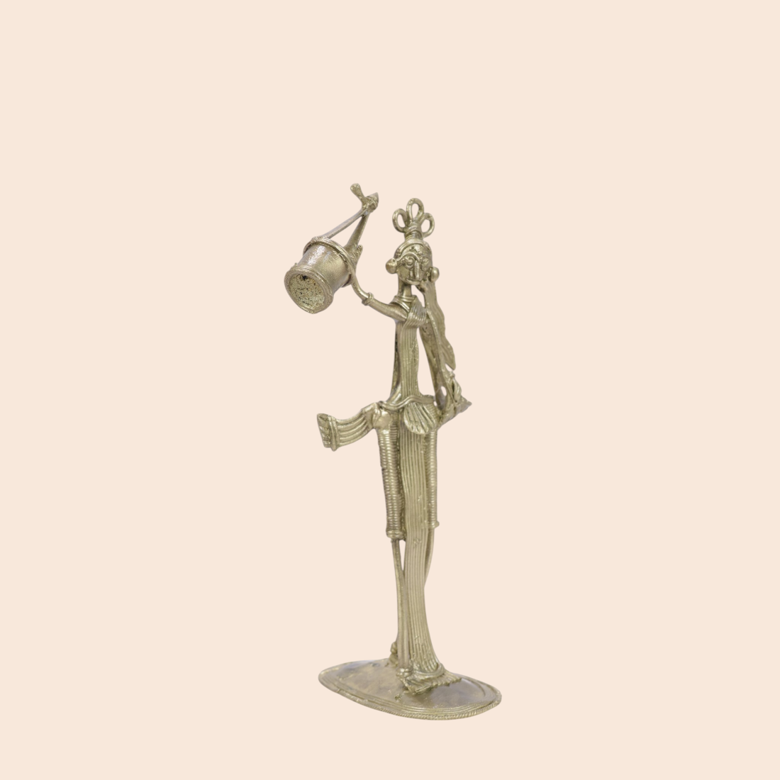 Dokra Baul Set - Handcrafted Indian Art (View 2) | Art Angan