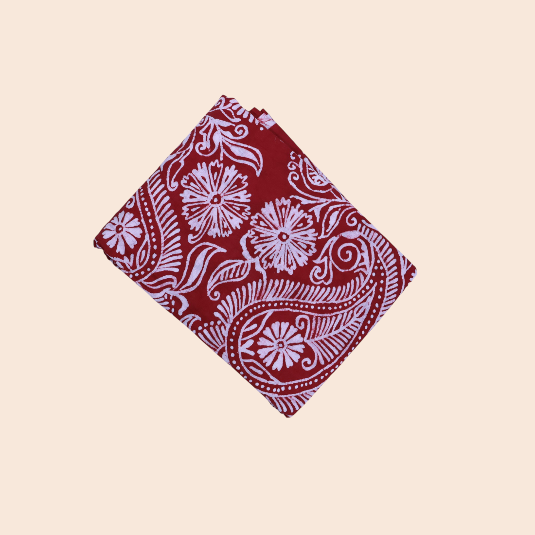 Elevate Your Elegance: Mrinalika Charm Pure Hand Batik Cotton Saree