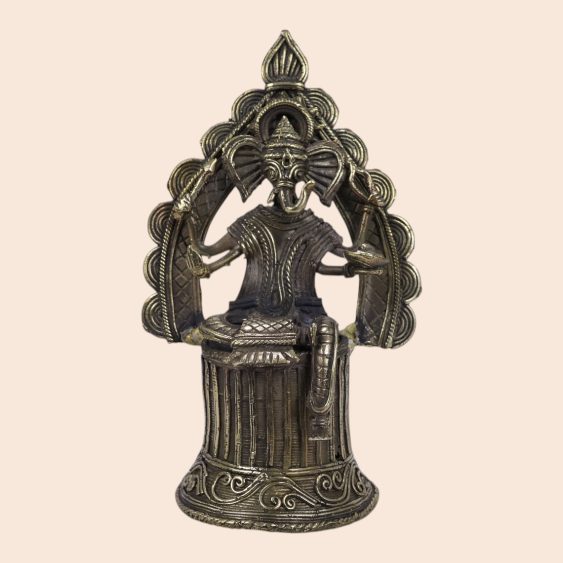 Dokra Ganesh ji: Timeless Antique Brass Handicraft Idol