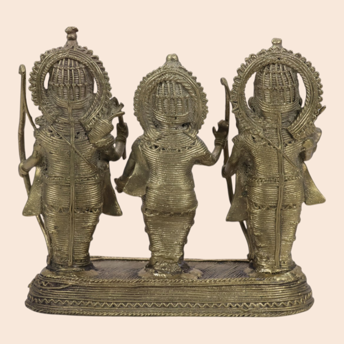 Dokra Ram ji Set - Handcrafted Indian Art (View 6) | Art Angan