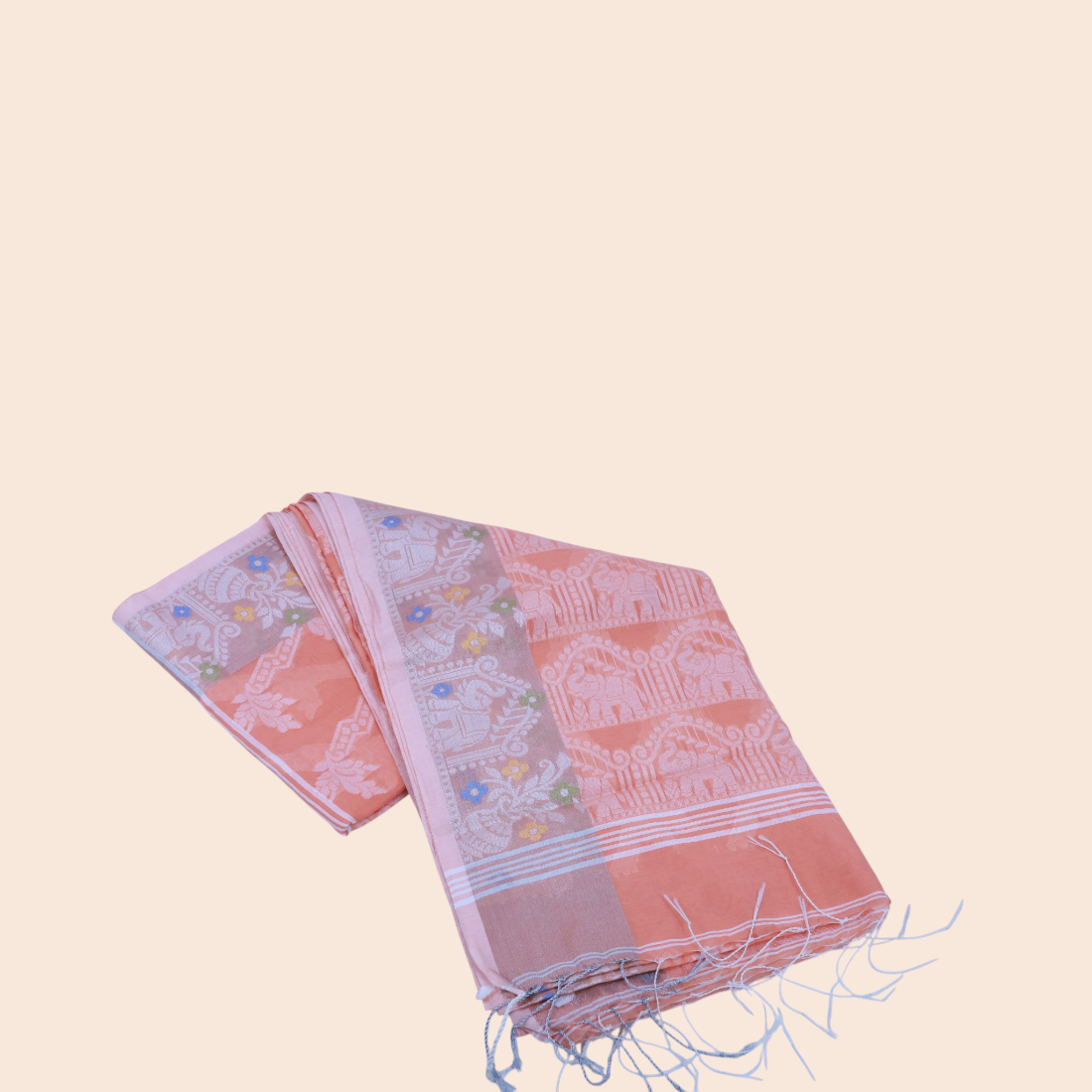Elevate Your Style with Pehrika Elegance: Exquisite Handloom Cotton Silk Saree