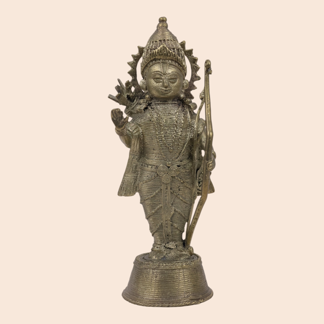 Elevate Your Home Decor with Dokra Ram ji Handicraft Idol