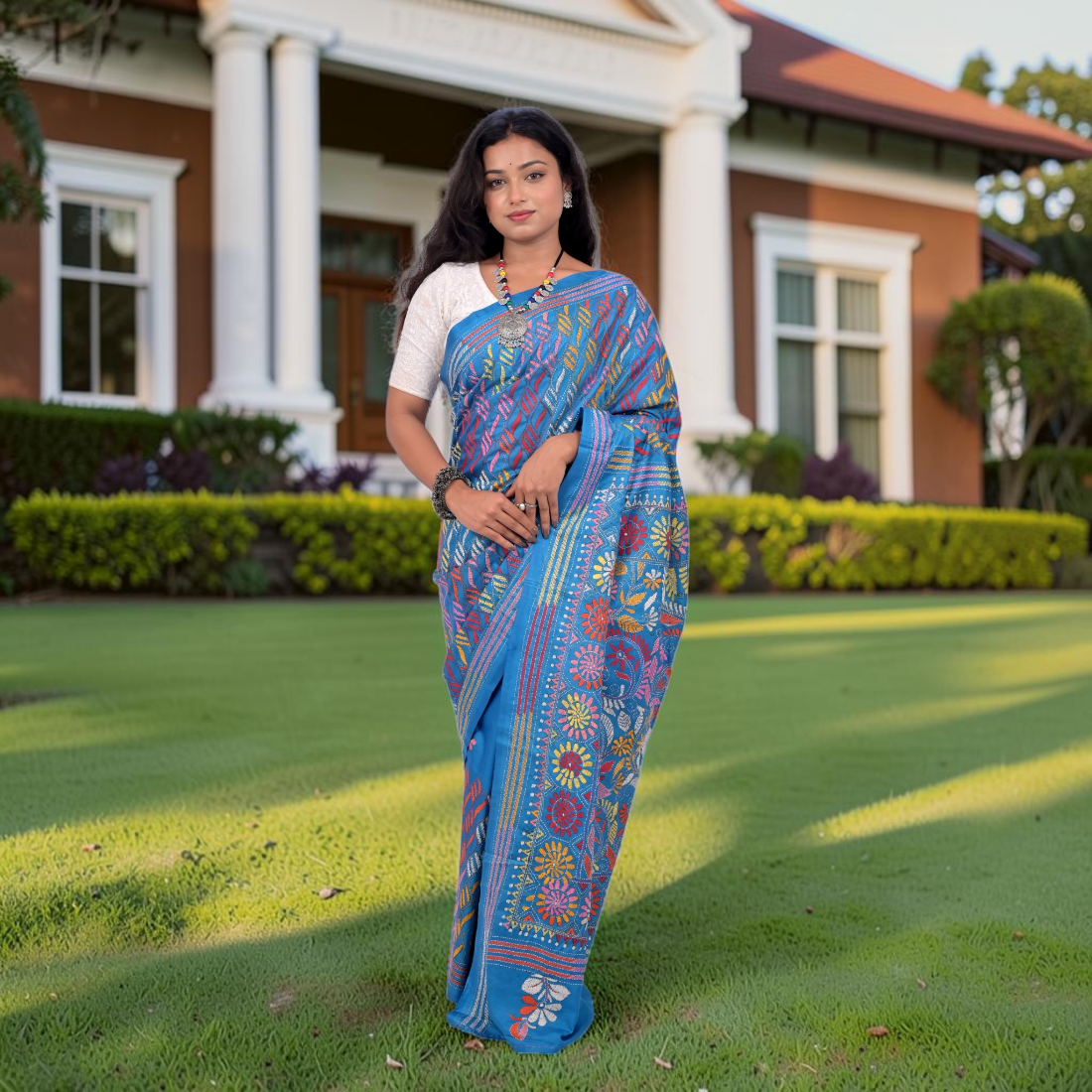 Aarunya Serenity: The Ethereal Bangalore Silk Saree for the Modern Bride
