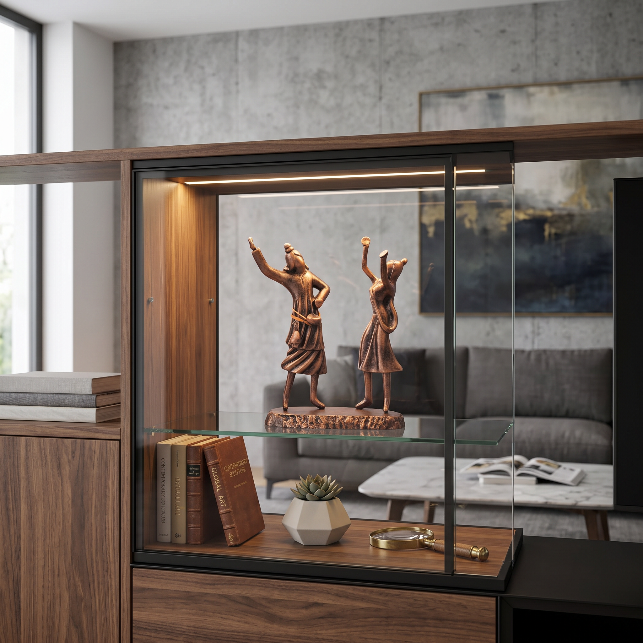Experience the Timeless Elegance of Art Angan's Clay Boul Show Piece