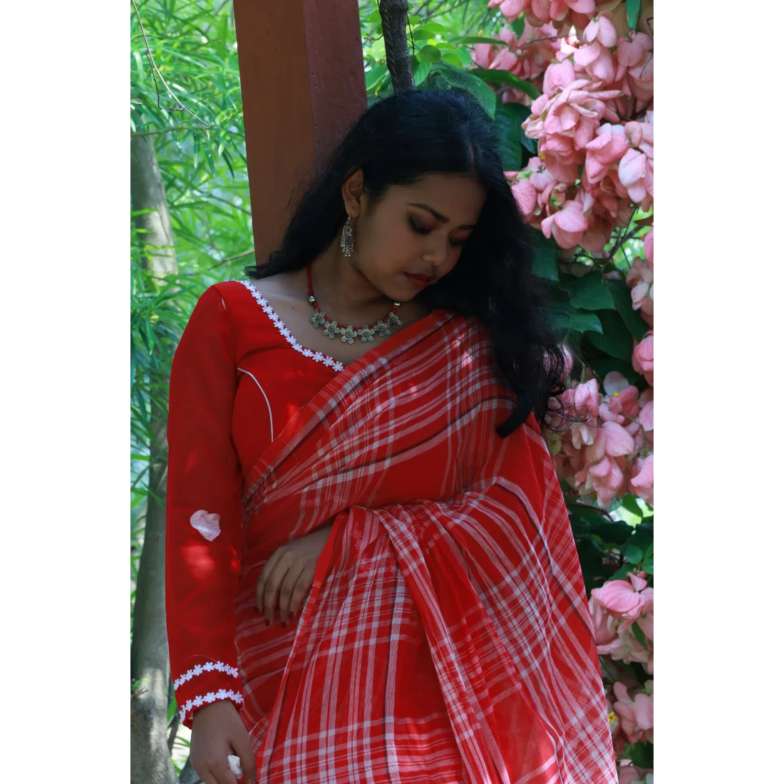 Gulika Sunrise Mul Cotton Saree Thumbnail 2